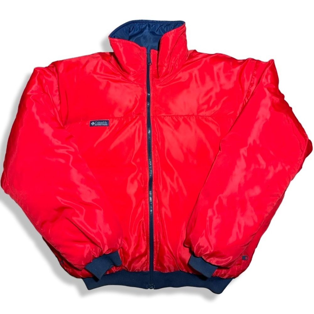 Vintage 90s Columbia Reversible Puffer Jacket